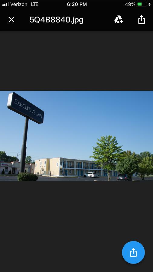 Executive Inn 印第安納波利斯 外观 照片